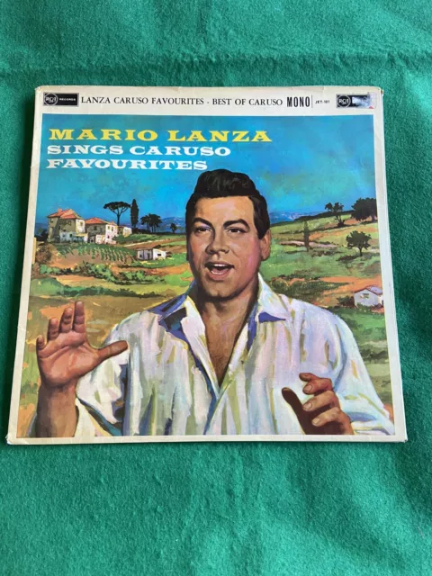 Mario Lanza Sings Caruso Favourites - 2 x 12" Vinyl LP Record - JET101