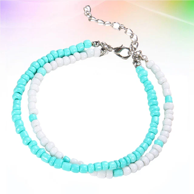 Bracciale Farfalla In Argento Sterling 925 – Catena Doppio Giro – Gioiello Con Ciondolo Farfalla Colorata – Regalo Per Donne In Scatola Portagioie