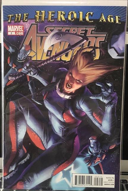 Hot! Secret Avengers #2A Variant Cover (2010) NM Cond
