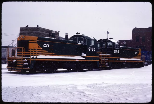 Original Rail Slide - CR Conrail 9199+ no location 1-1982