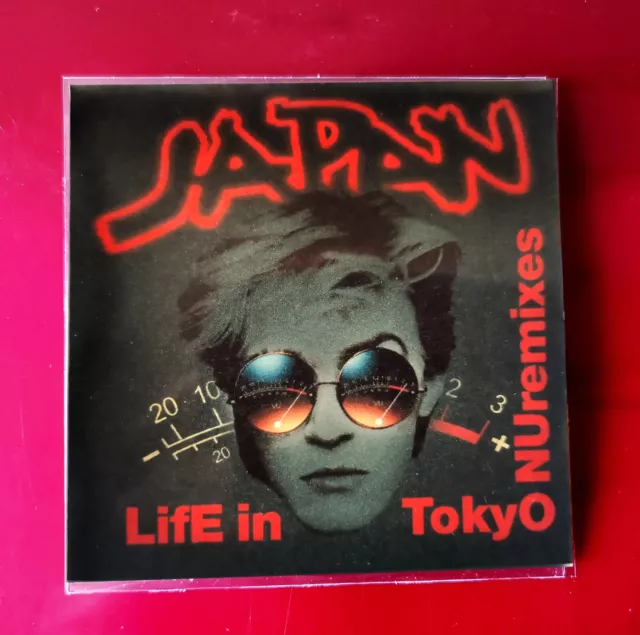 JAPAN Life In Tokyo Remix Mini CD EP David Sylvian Mick Karn Steve Jansen 8cm