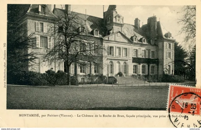 15587 cpa 86 Montamisé - le Château de la Roche de Bran