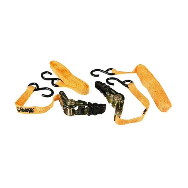 Lampa Pro-Safe, set 2 nastri tensori con cricchetto a doppio gancio “S” - 500 cm