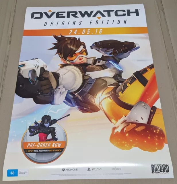 Official Overwatch Retail Promo Poster