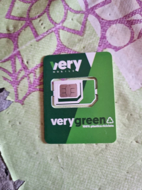 0156-Sim Very Mobile Da Attivare
