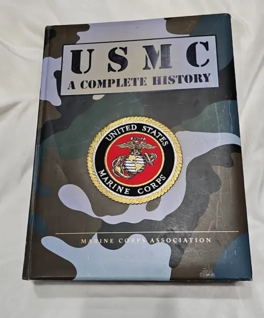 U. S. M. C. A Complete History by Jon T. Hoffman (2002, Hardcover) Coffee Table