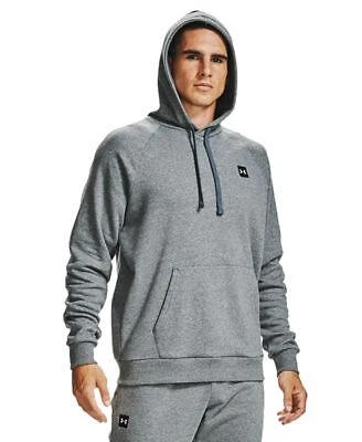 Under Armour 011   UA RIVAL FLEECE HOOD Green Size XLARGE S/S