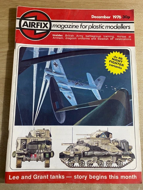 Magazine Airfix Décembre 1971 Modélisme Plastique - Château Médiéval & Skyraide