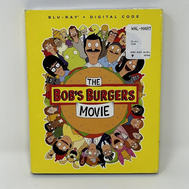 THE BOB'S BURGERS Movie (BluRay + Digital, 2022) with Slipcover £7.81
