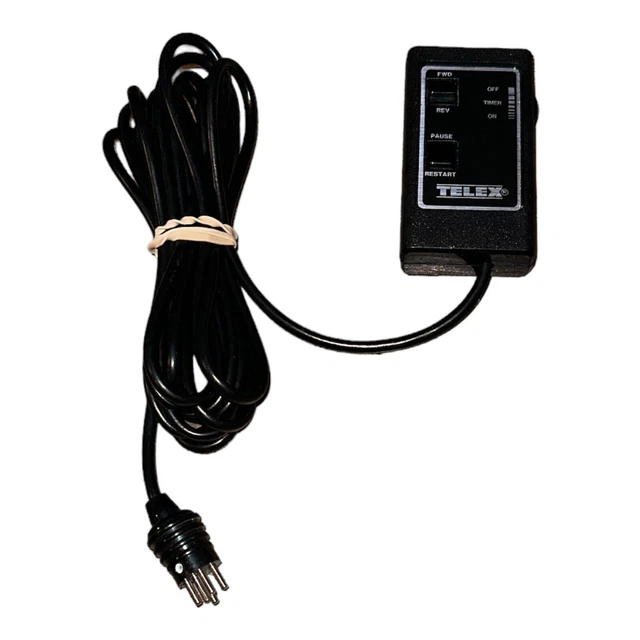 Telex Fwd/Re Stop Pulse Remote Control for Slide Projector