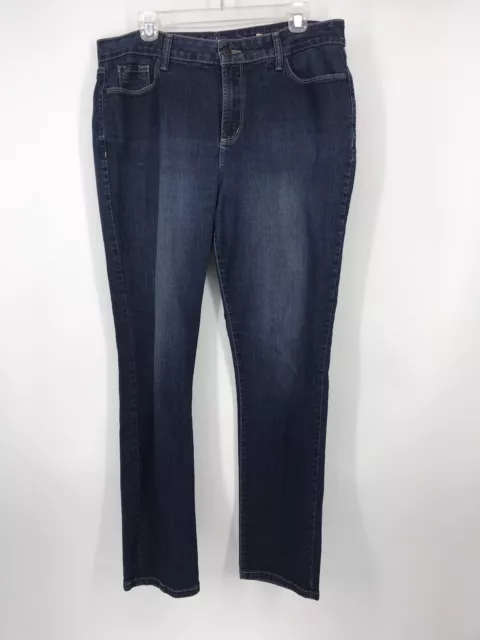 NYDJ Not Your Daughter's Jeans Alina Legging Womens Sz 16 Straight Lift Tuck EUC