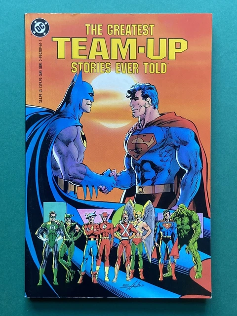 The Greatest Team-Up Stories Ever Told TPB FN/VF (DC 1990) 1st Pnt Graphic Novel