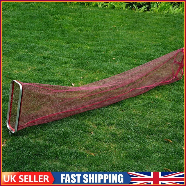 Fishing Hand Net with Plastic Handle Portable Outdoor Accessories (30x150cm)