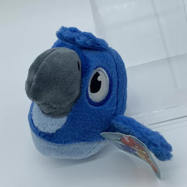 Angry Birds Rio Blue Macaw 6" Plush Stuffed Animal Toy Commonwealth 2011