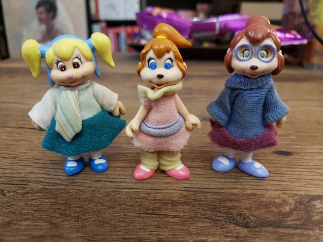 4 Chipettes VINTAGE 1984 CHIPETTES BRITTANY JEANETTE ELEANOR + Alvin And The ...