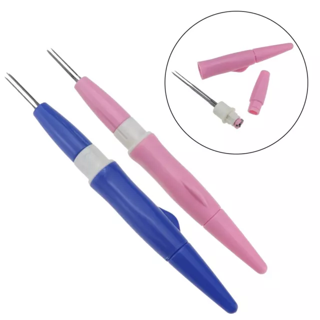 Diy Wool Felt Poke Needle Three-Needle Felt Needle Pen Style With Needle Handle