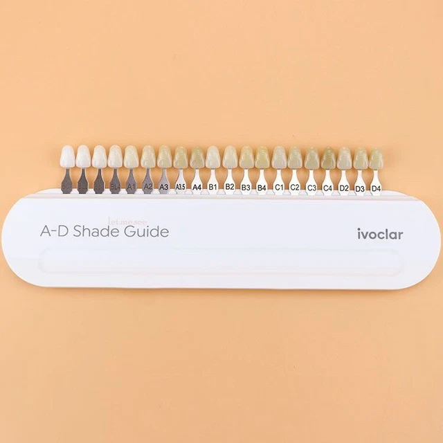 Shade Guide Teeth Materials Durable 20 Color Porcelain Bleaching Comparison VITA