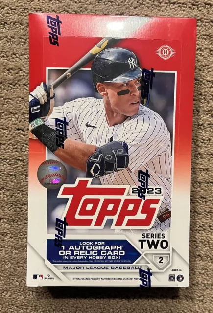 2023 Topps Series 2 Baseball HOBBY BOX Factory Sealed 24 PACKS 1 box per order