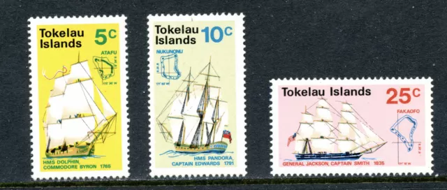 TOKELAU 22-24, 1970 TOKELAU DESCUBRIMIENTO, montado sin montar o nunca montado (Tok003)