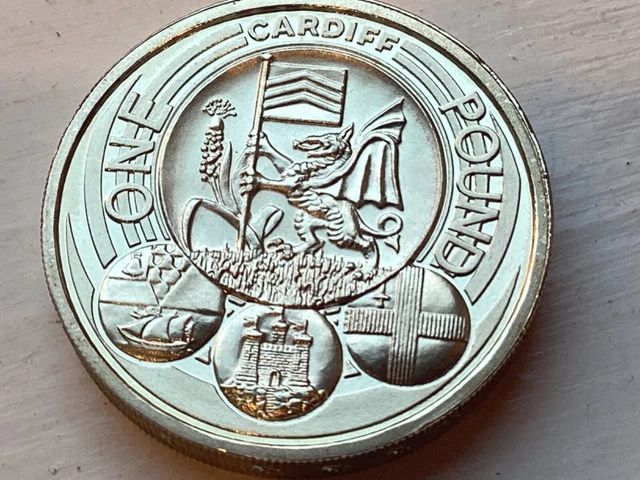 £1 Coin. City Series. Cardiff PROOF. Dated 2011. Great condition.