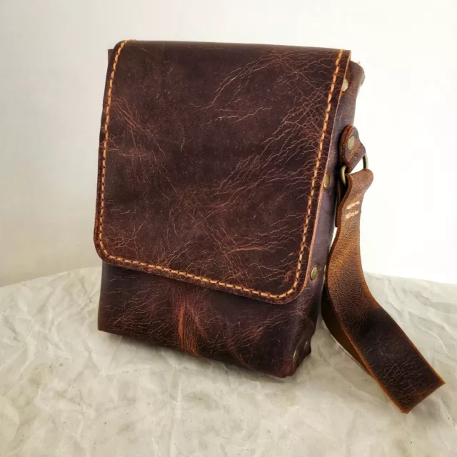 Handmade Crossbody Leather bag
