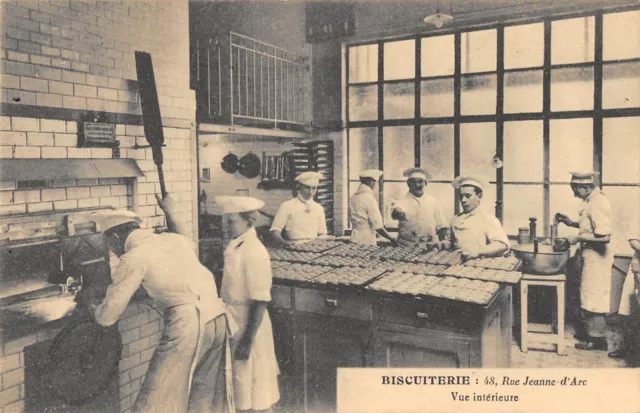 Cpa 54 Nancy Biscuiterie 48 Rue Jeanne D'arc Interior View