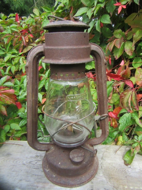 Vintage Chalwyn 'Far East' Hurricane Lamp / Storm Lantern