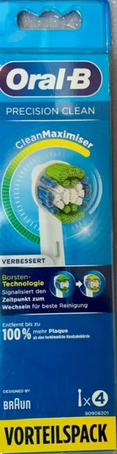 4 bis 8 Oral B Precision Clean Aufsteckbürsten  Ersatzbürsten  Braun Oralb