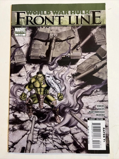 WORLD WAR HULK FRONTLINE #3  MARVEL COMICS 2007 Bagged Boarded