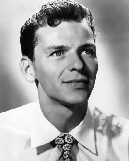 1940s American Singer FRANK SINATRA Glossy 8x10 Photo Film Actor Portrait