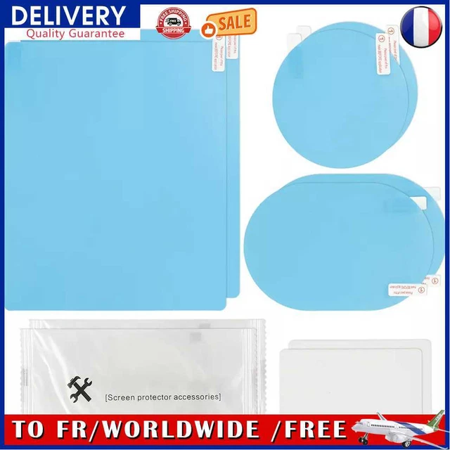 Car Side Mirror Window Anti Fog Films Waterproof Rainproof Anti Glare Protective