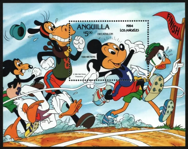 Anguilla 1984 - Mi-Nr. Block 53 I ** - MNH - Walt Disney