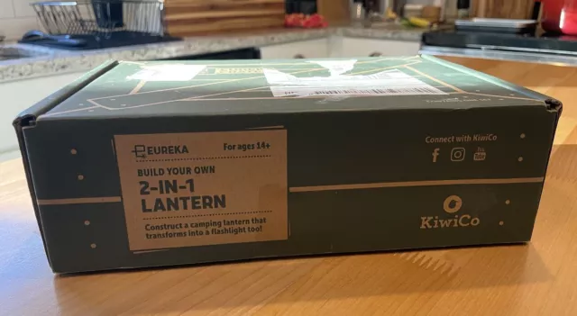 Kiwi Co Eureka Crate - Build Your Own 2-in-1 Lantern - NEW (Unopened)