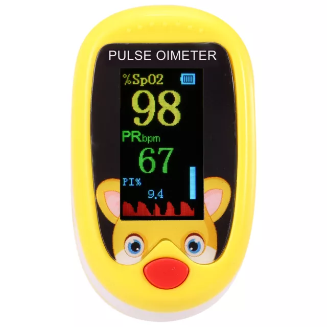 Oxymètre de pouls pour enfants Fingertrip  moniteur SpO2 moniteur de U1Q3