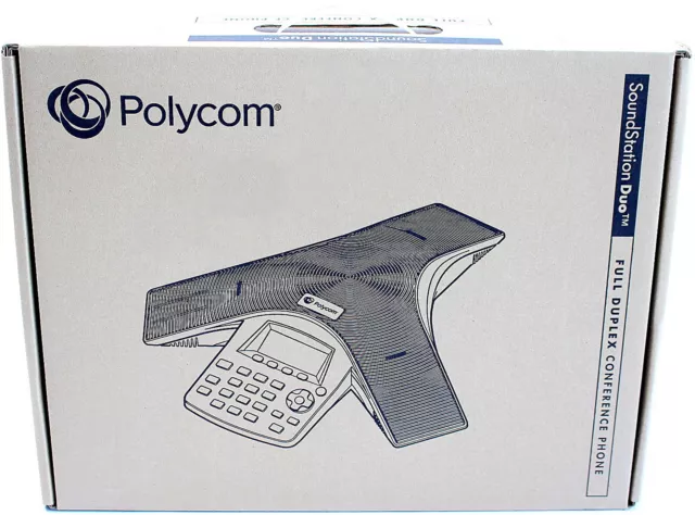 Polycom Soundstation Duo 2200-19000-122 Konferenztelefon