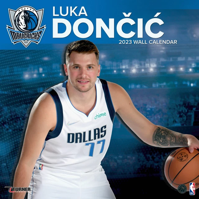 NBA KALENDER 2023 Luka Doncic Wandkalender 30x30cm Calendar Wall EUR 14 