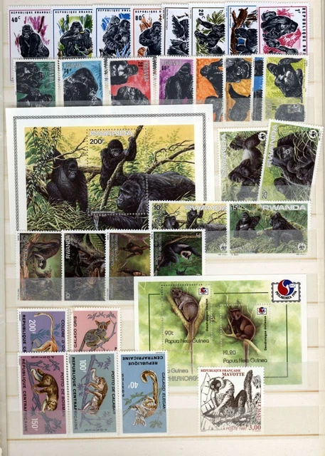 Affen Wildtiere  postfrisch