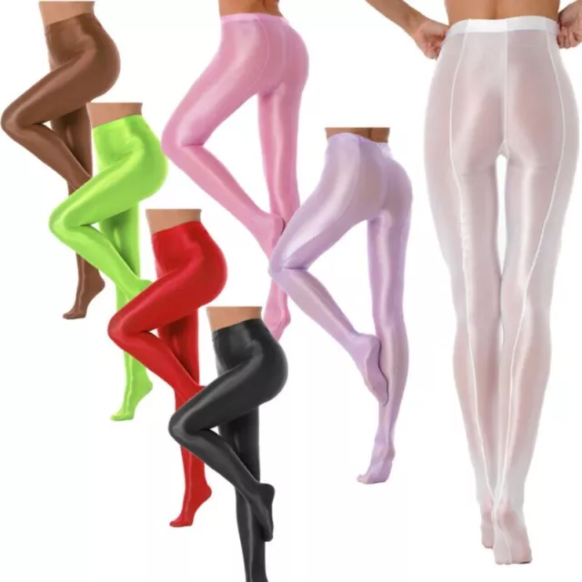 Womens See-through Tight Mesh Elastic Sweatpants Sheer Super Thin Leggings  Pants