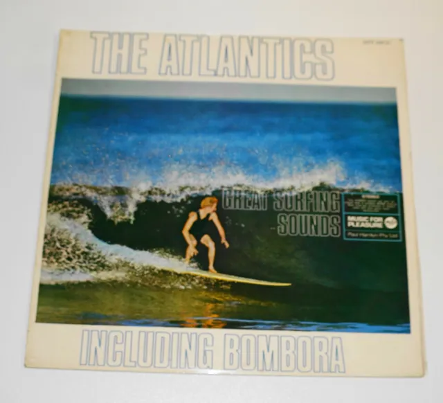 Great Surfing Sounds Of The Atlantics (Including Bombara) 1970 Australia 12" LP