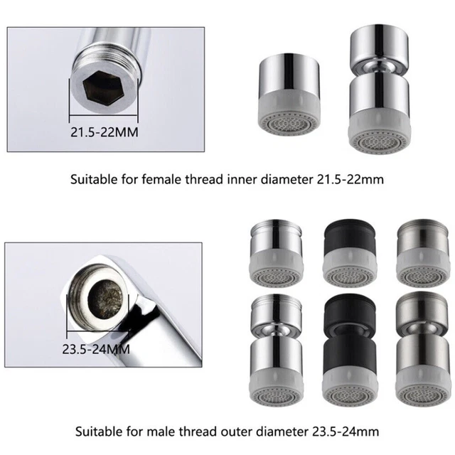 Buse économiseur D'eau Pour Robinet De Cuisine,filtre Adaptateur