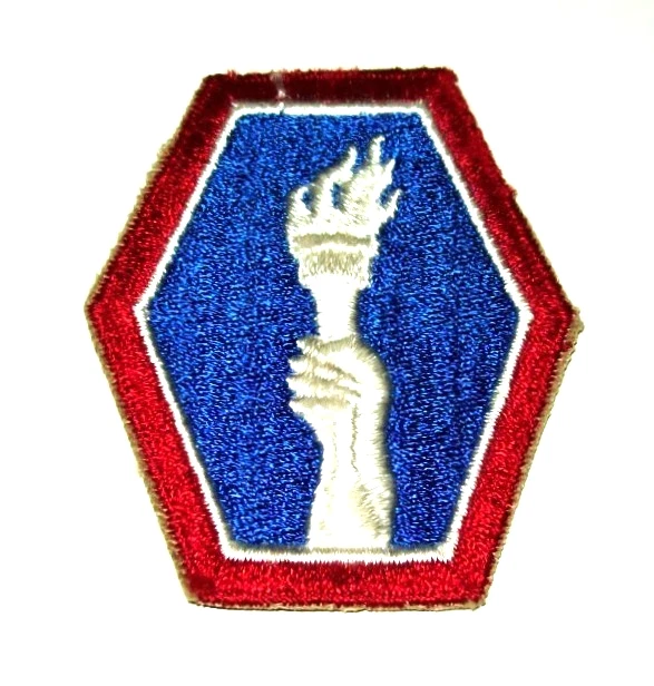 ORIGINAL CUT-EDGE WW2 442nd RCT REGIMENTAL COMBAT TEAM PATCH, NO BLUE ...