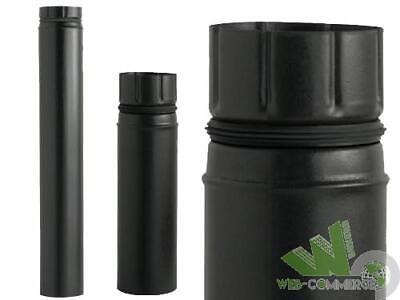 Ala tubo per stufe in lamiera zincata 100 cm 1 mt Ø 250 x 250 mm canna fumaria 