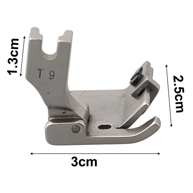 Guide De Couture Bord Droit Kunpeng - Pour Machine Industrielle Ou Domestique - 2 Guides Avec Vis - Couture Précise