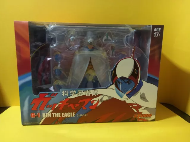 Gatchaman Action Figure 1/12 Ken the Eagle 18 cm Storm Collectibles Sigillato!