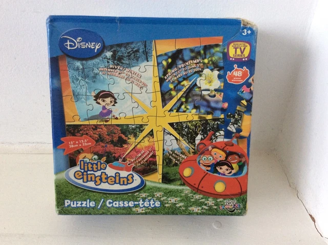 LITTLE EINSTEINS DISNEY 4 seasons puzzle 48 Pcs jigsaw 38x32 cm Ages 3