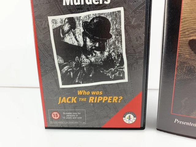 Jack Th Rapper JACK THE RIPPER Doc’ VHS Bundle “The Whitechapel Murders” “The Diary Of ...