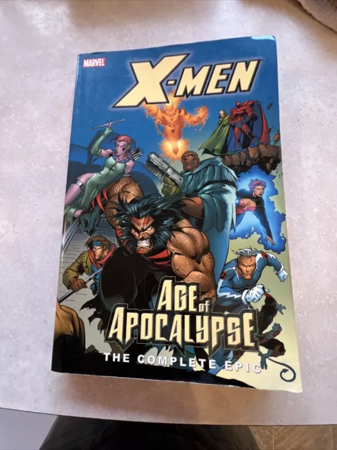 X-Men Age of Apocalypse Complete Epic Vol 2 - Marvel Comics - TPB Rare 1st Print