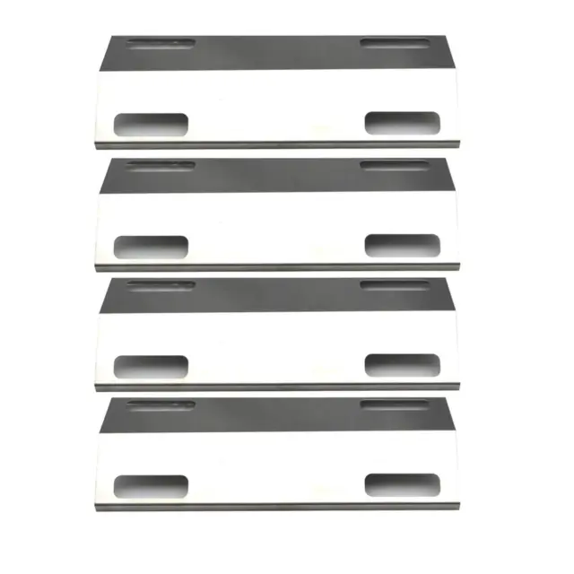 (4-Pack) Stainless Steel Heat Shield/Heat Plates  - Replacement for Ducane