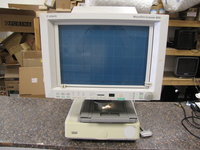 CANON M31021 Microfilm Scanner 800