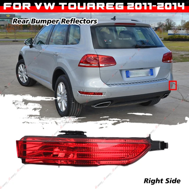KIMISS Lampada Catarifrangente Posteriore Per Paraurti VW T5 2003-2015 - Ricambio OE 7E0945105/106 - Rosso